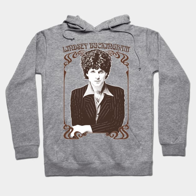 Lindsey Buckingham /\/\/ Original Vintage Style Fan Design Hoodie by DankFutura